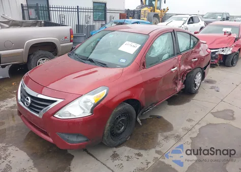 2016 Nissan Versa 1.6 S/1.6 S+/1.6 Sl/1.6 Sv z USA, uszkodzony, nr VIN 3N1CN7AP6GL895559
